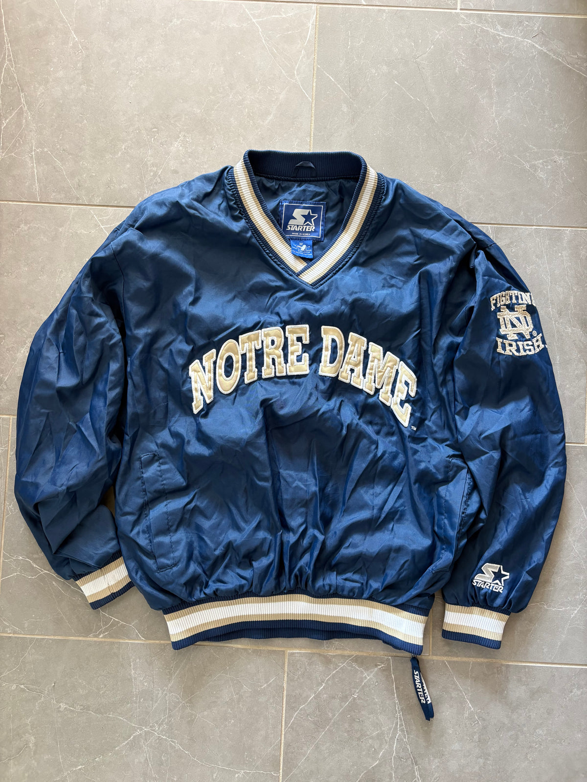 Notre Dame Pullover Windbreaker 1