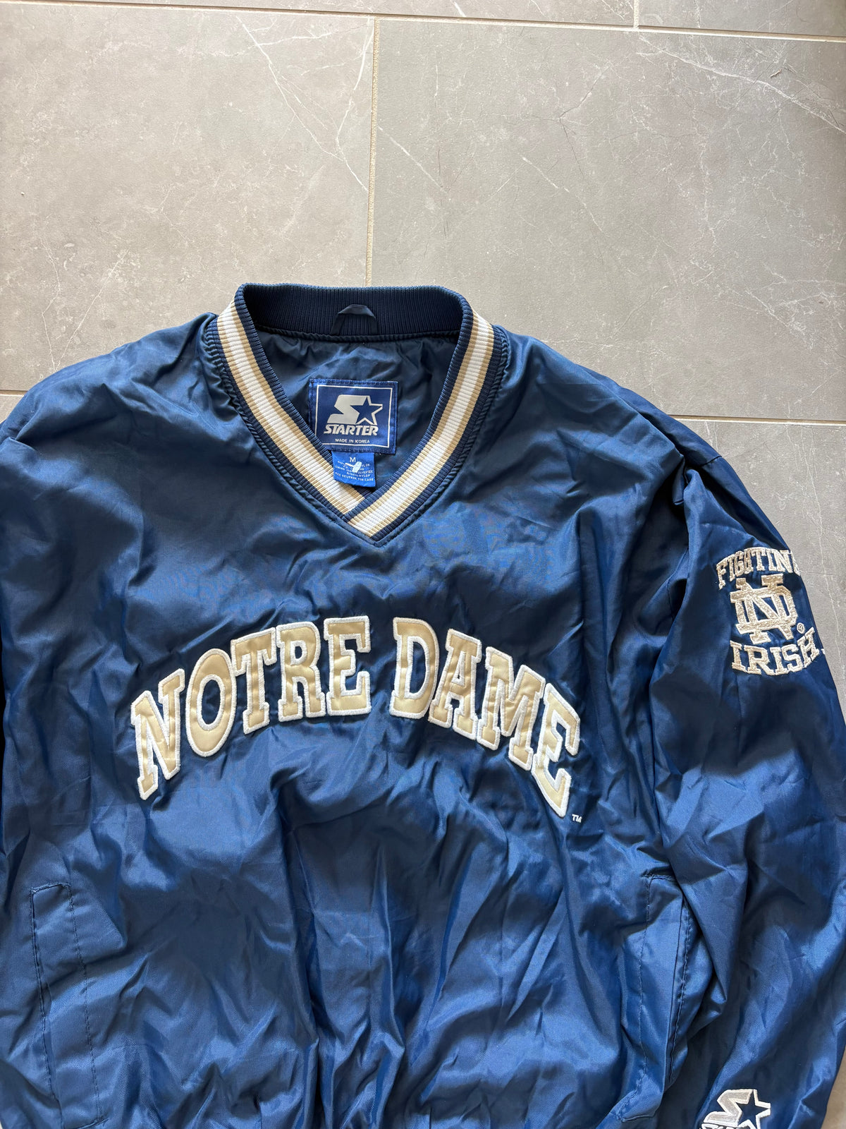Notre Dame Pullover Windbreaker 2