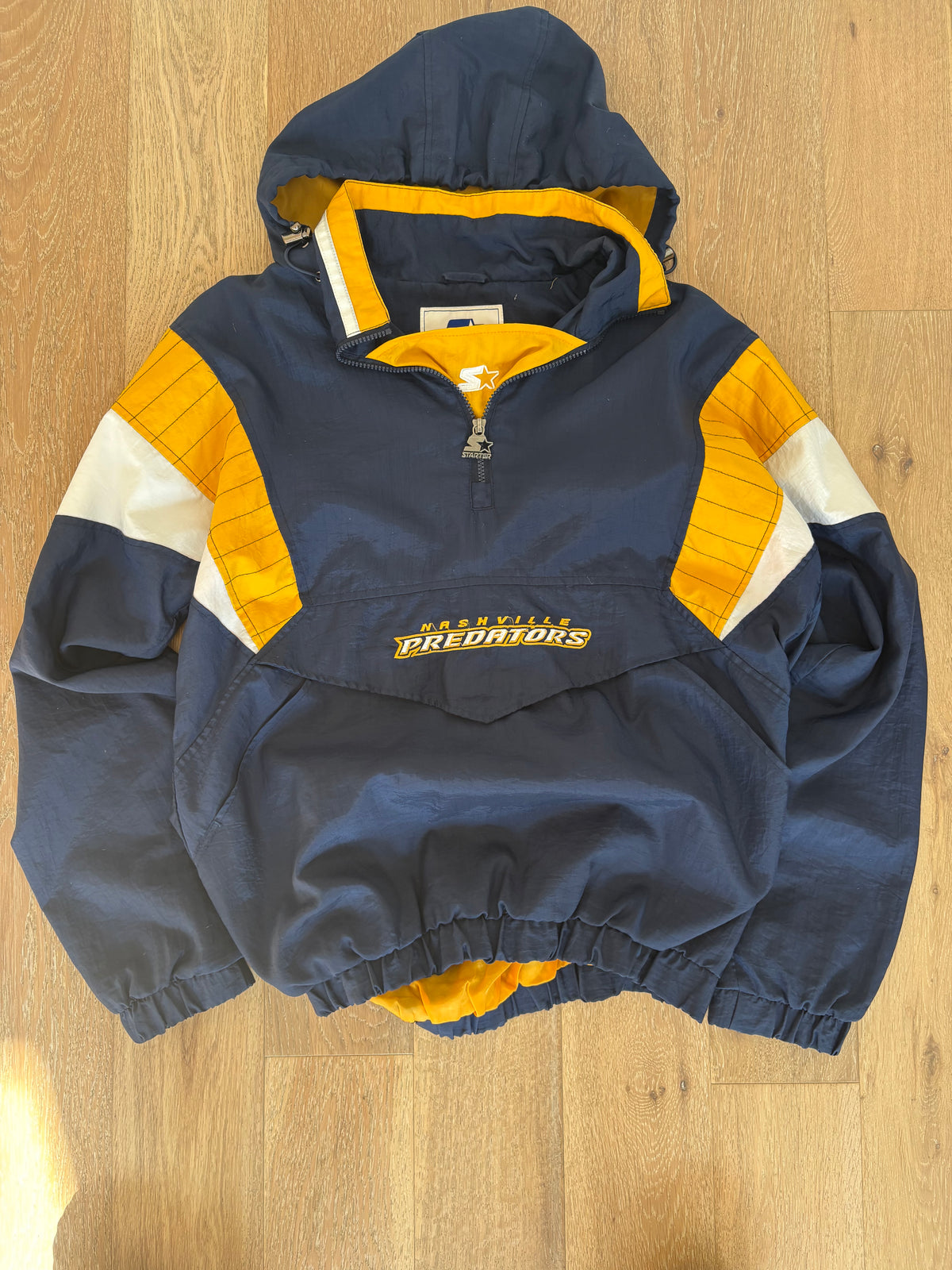 Predators Starter Windbreaker Pullover 1