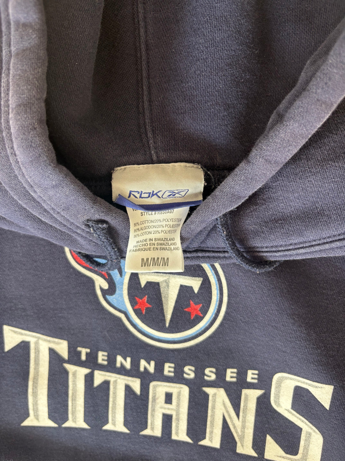 Titans Reebok Hoodie 2
