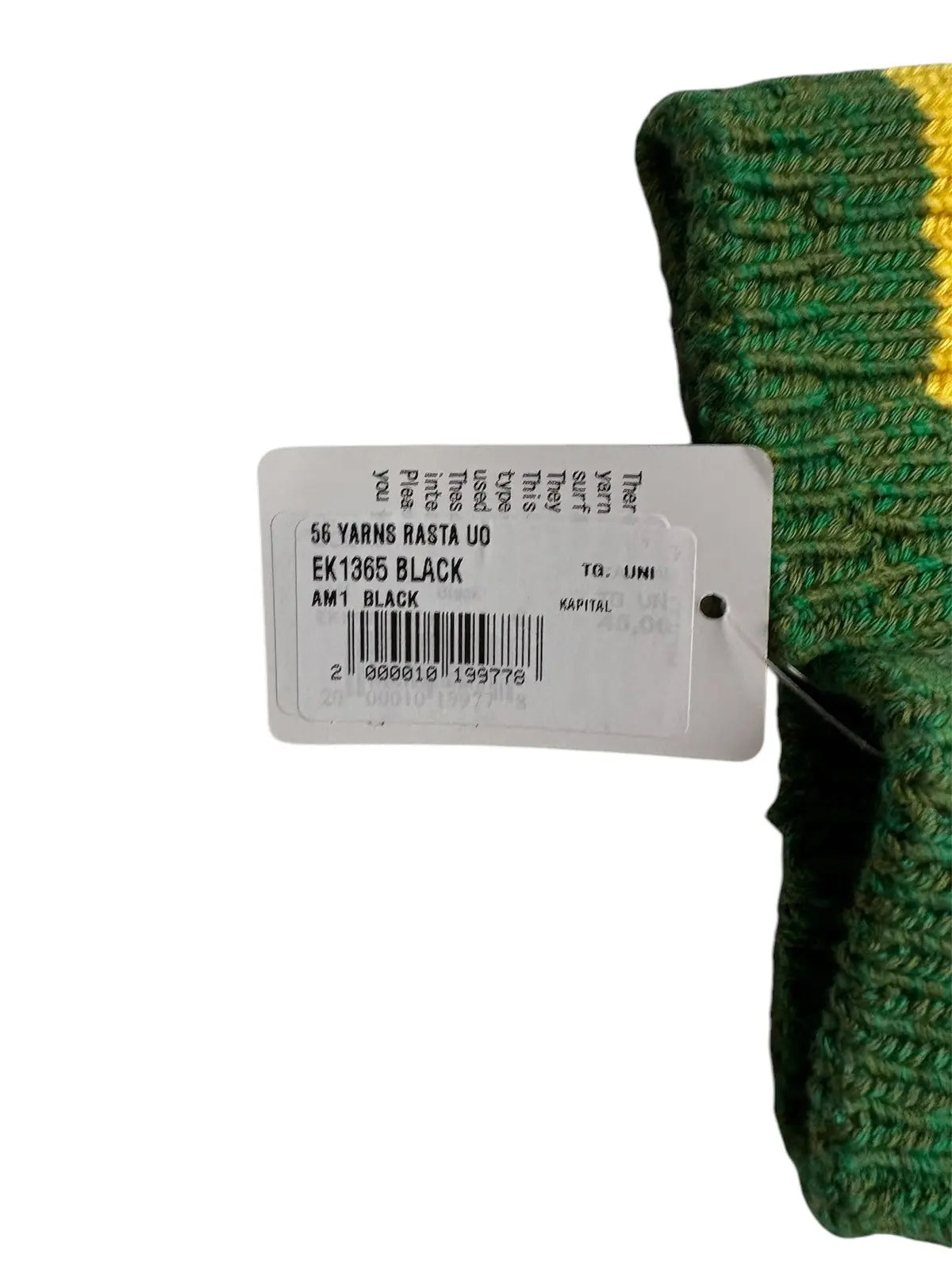 Kapital 56 Yarns Rasta Rainbowy Happy Heel Socks