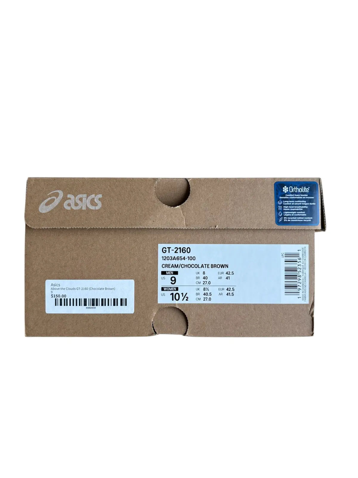 Asics x Above the Clouds GT-2160 (Chocolate Brown)