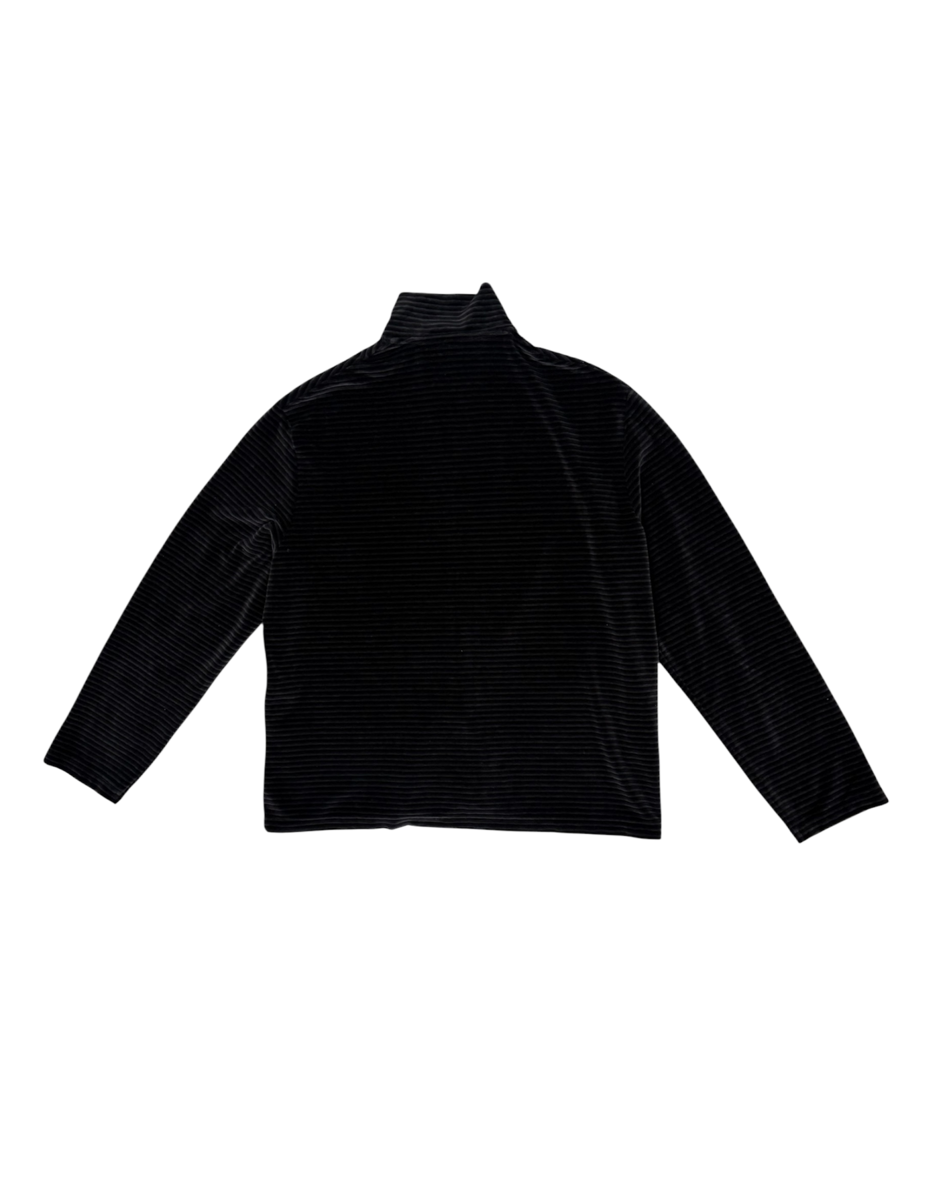 Our Legacy Phantom Stripe Shrunken Velour Zip Jacket