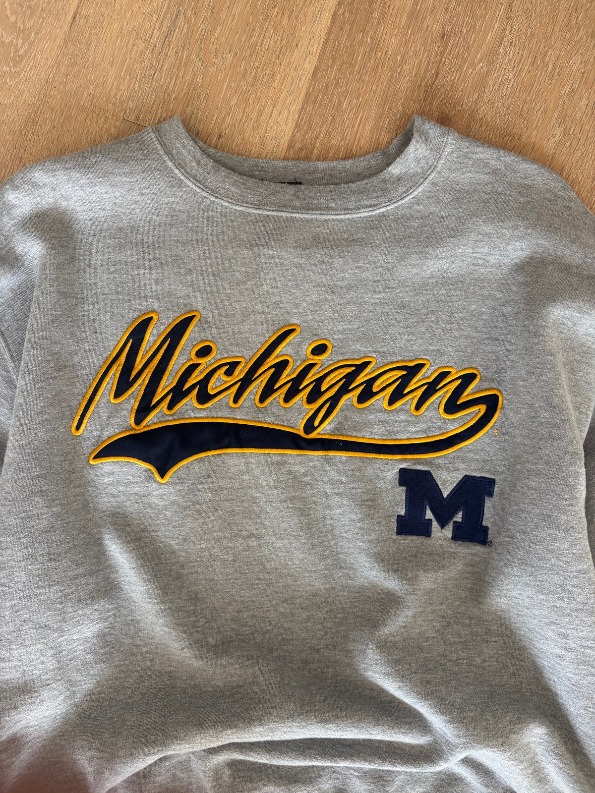 Michigan Starter Crewneck Gray 2