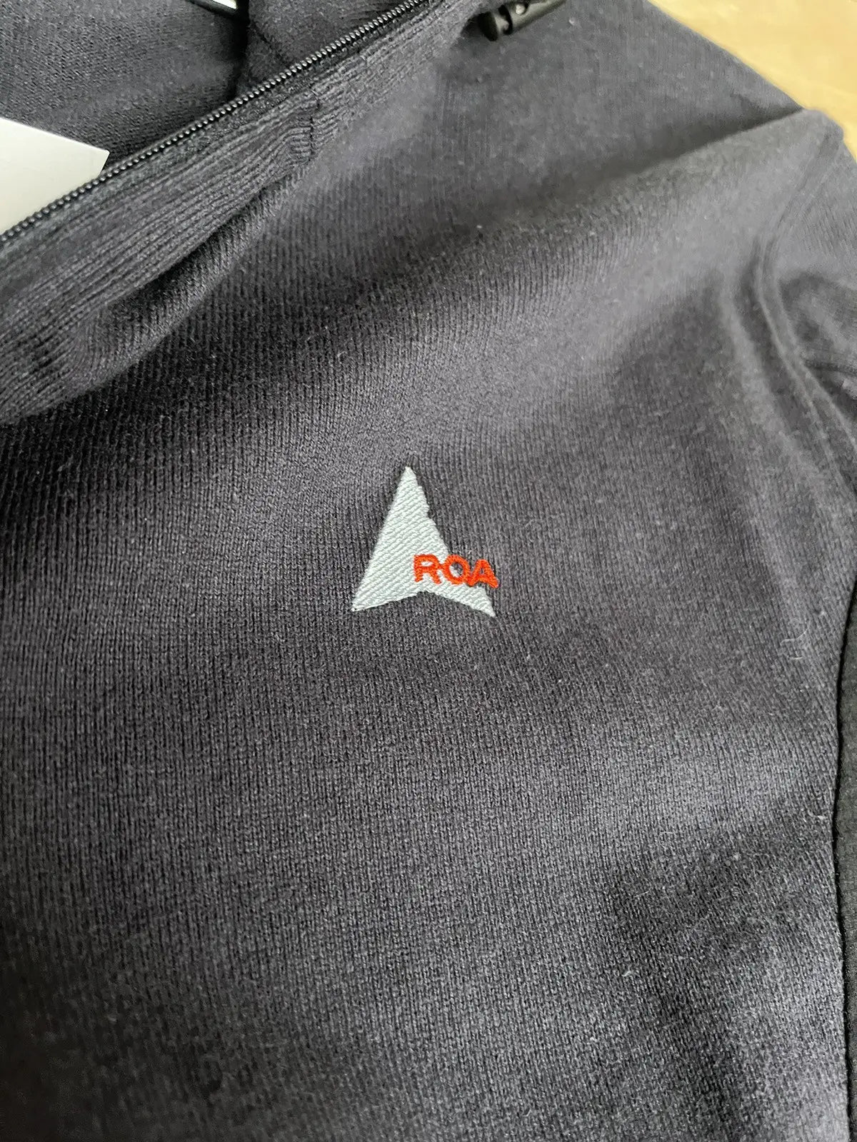ROA Paneled Half-Zip Cotton & Nylon Hoodie