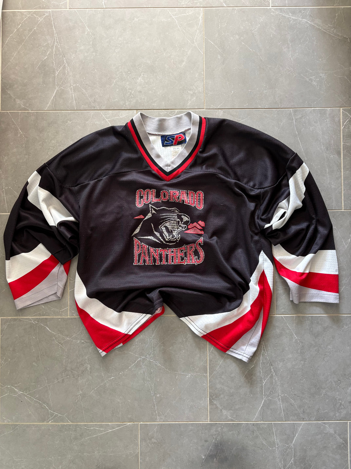 Vintage Y2K Colorado Panthers Hockey Jersey — L