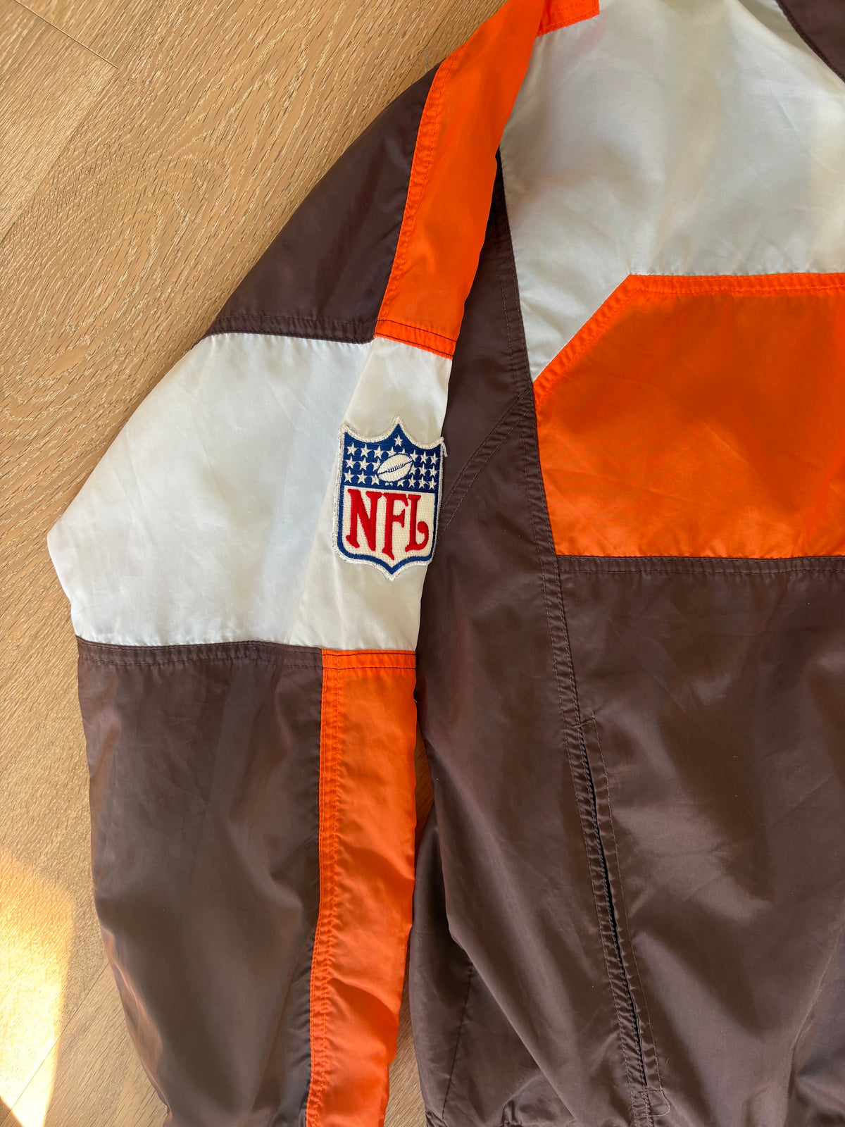Vintage 90s Cleveland Browns Windbreaker — , M