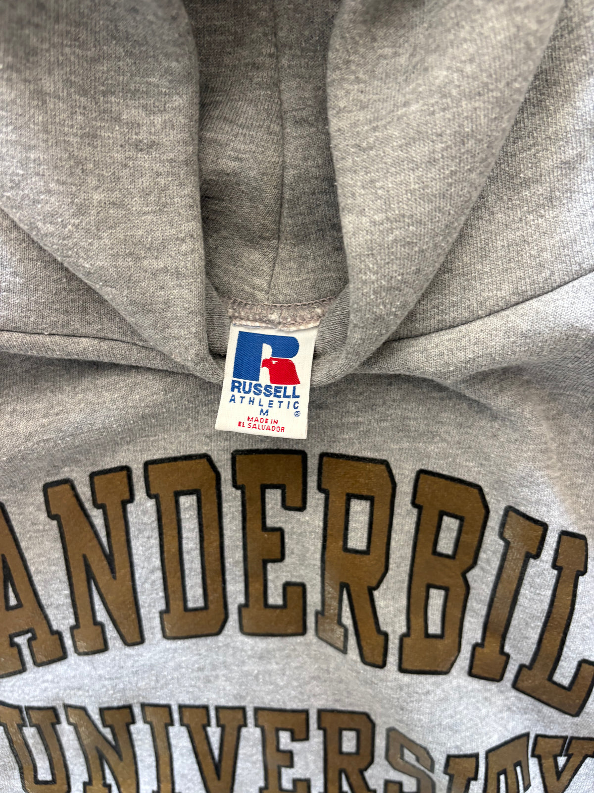 Vintage Vanderbilt Hoodie — Gray