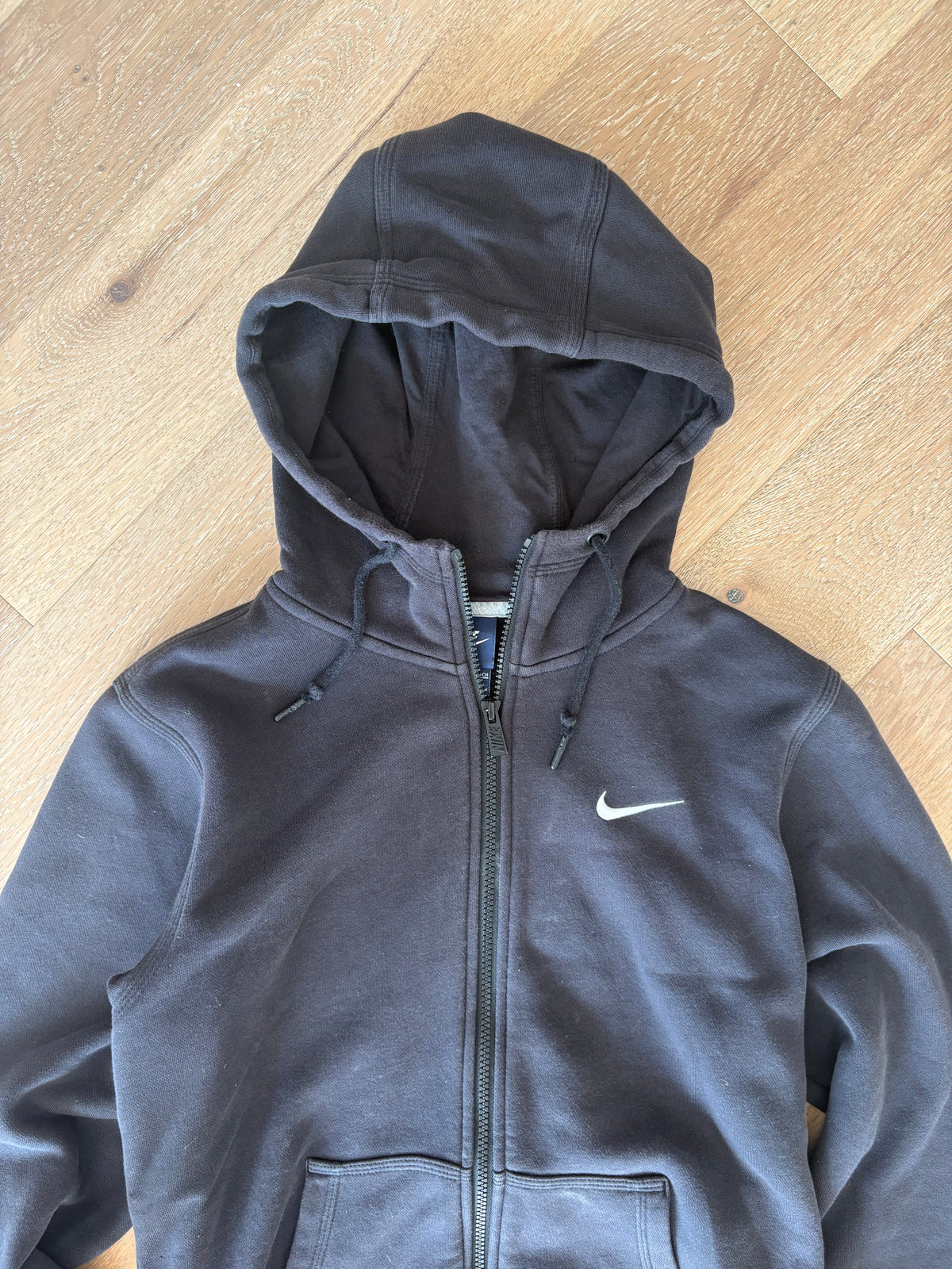 Vintage 2010s  Club Zip-Up — Black, S