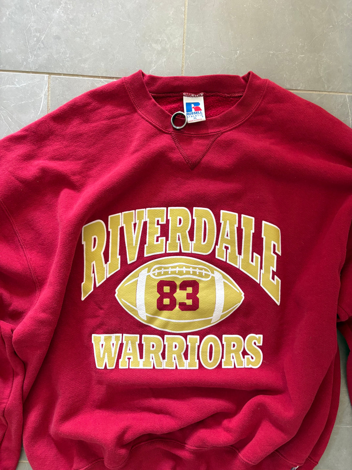 Vintage Y2K Riverdale Warriors Sweatshirt — , XL
