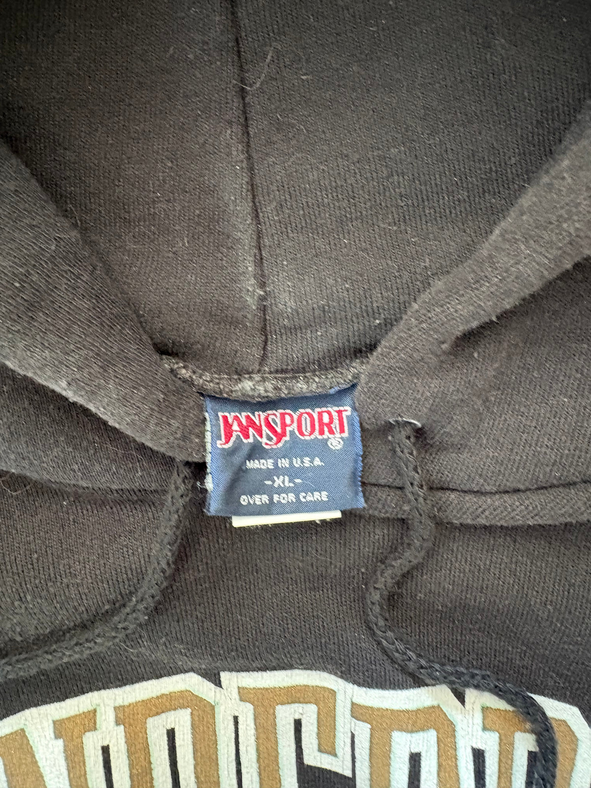 Vintage Y2K Vanderbilt Hoodie — , XL, Black