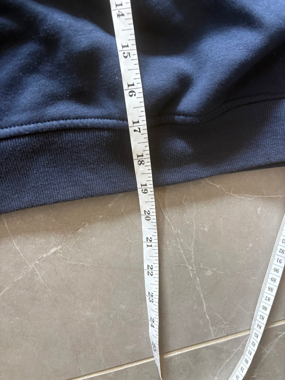 Vintage 2010s Yale Cropped Half-Zip — L