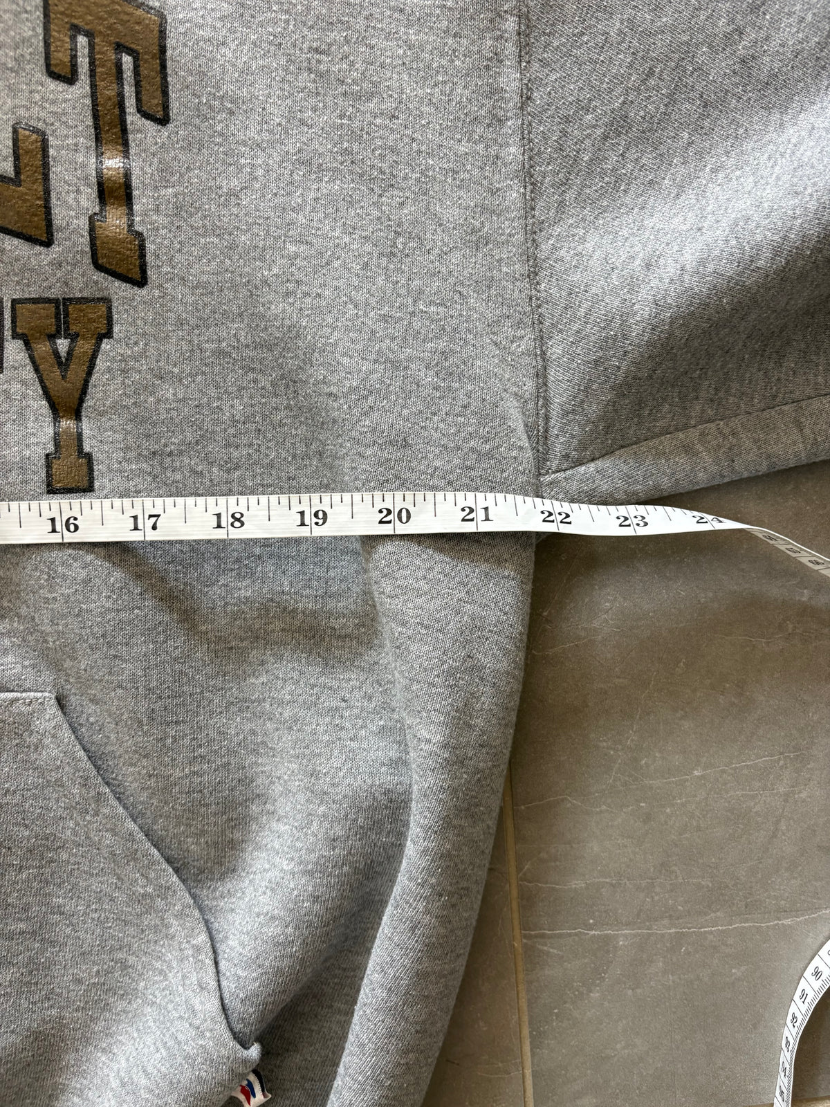 Vintage Vanderbilt Hoodie — Gray