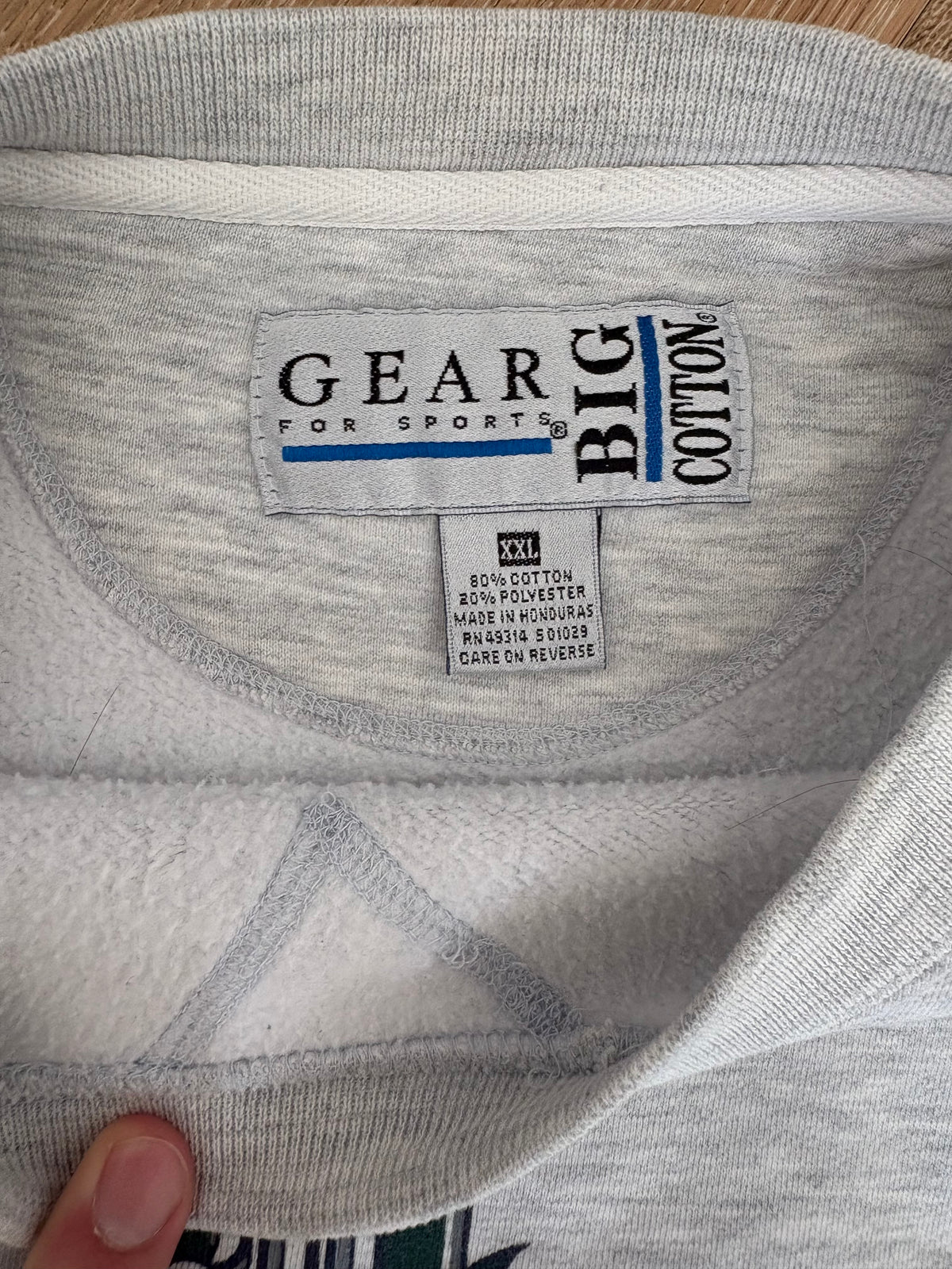 Memphis Crewneck Gray Gear For Sports 1