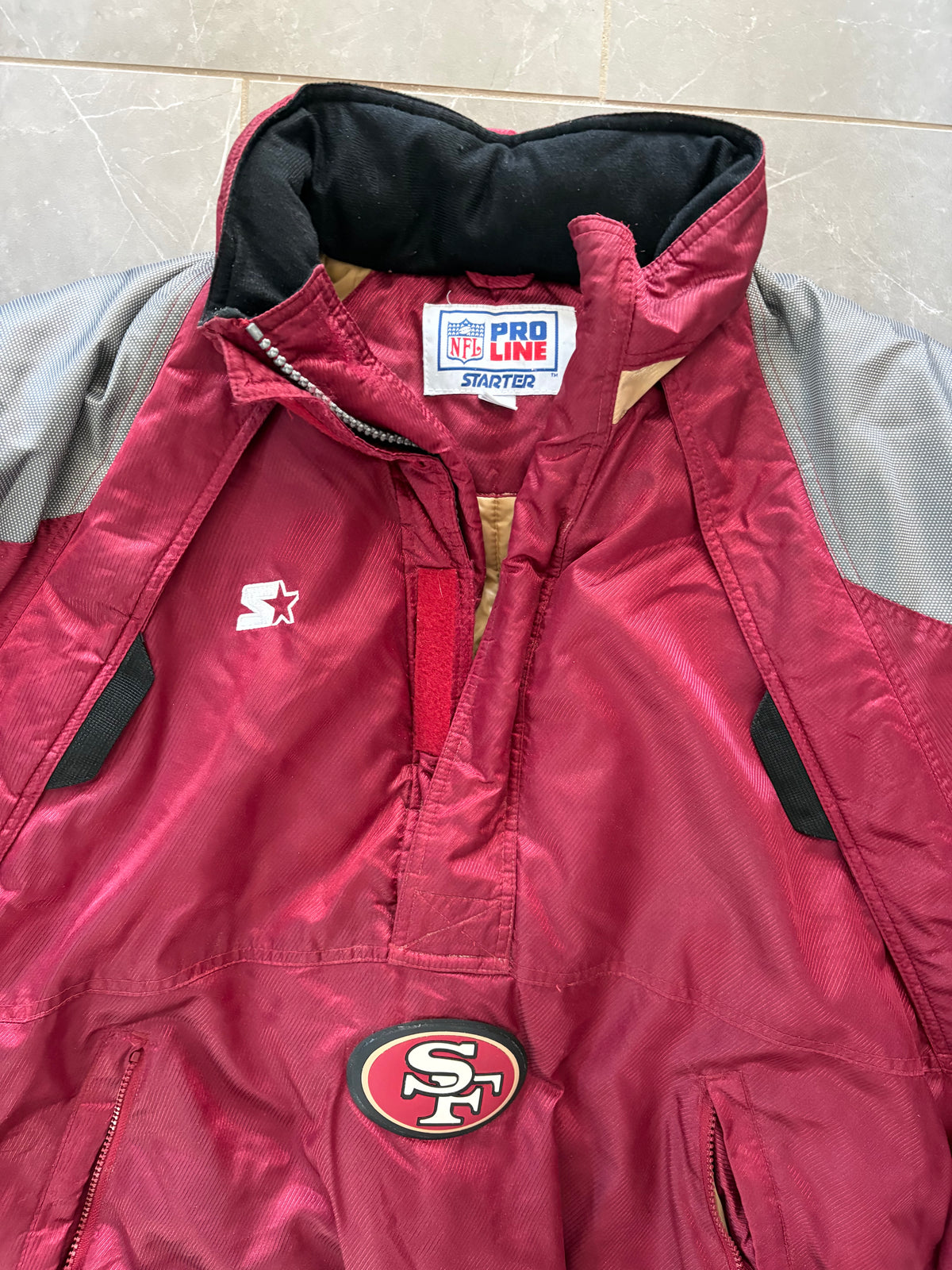 San Francisco 49ers Starter Puffer 4
