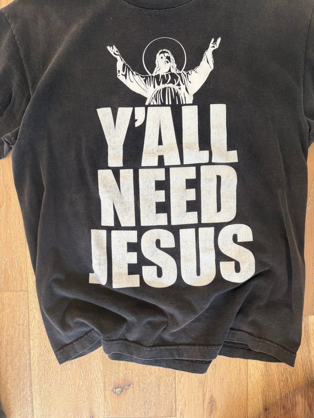 Vintage 2010s Y'all Need Jesus T-Shirt — M