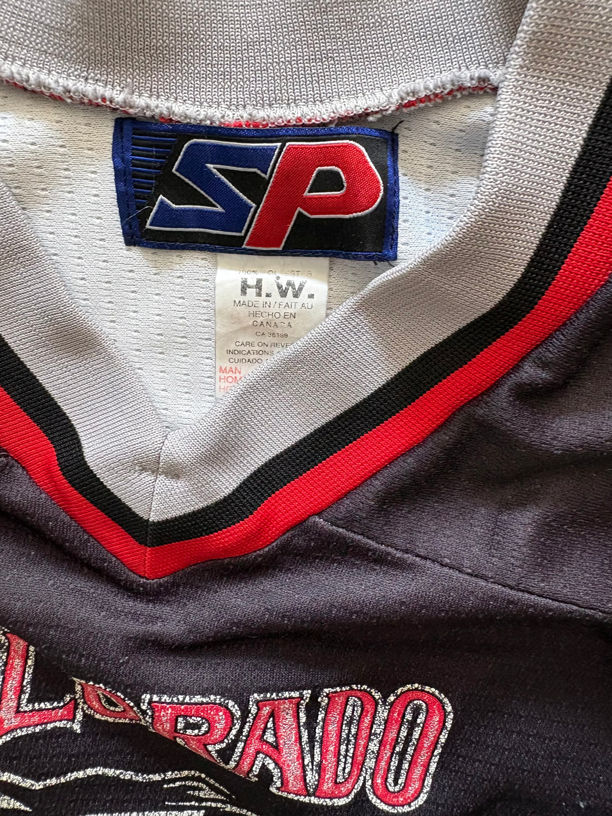 Vintage Y2K Colorado Panthers Hockey Jersey — L
