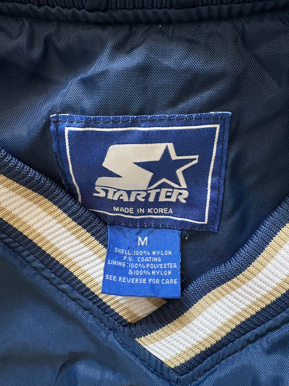 Vintage 90s Notre Dame Windbreaker — , M