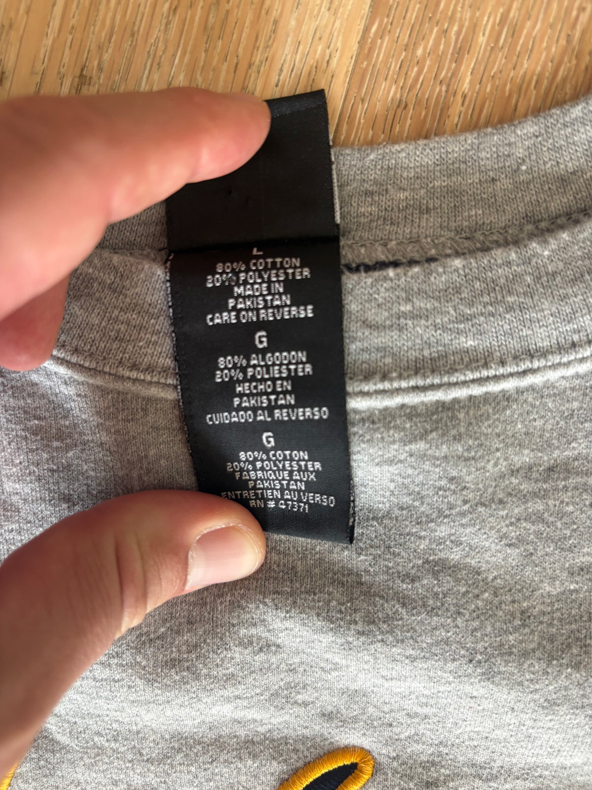 Michigan Starter Crewneck Gray 5