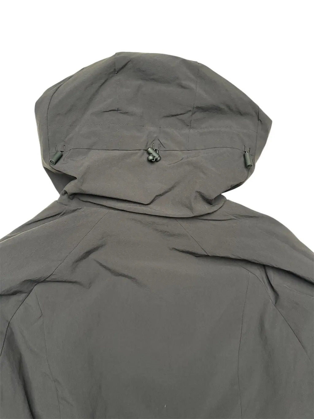 ROA Hiking Black Hooded PrimaLoft Anorak Nylon Jacket