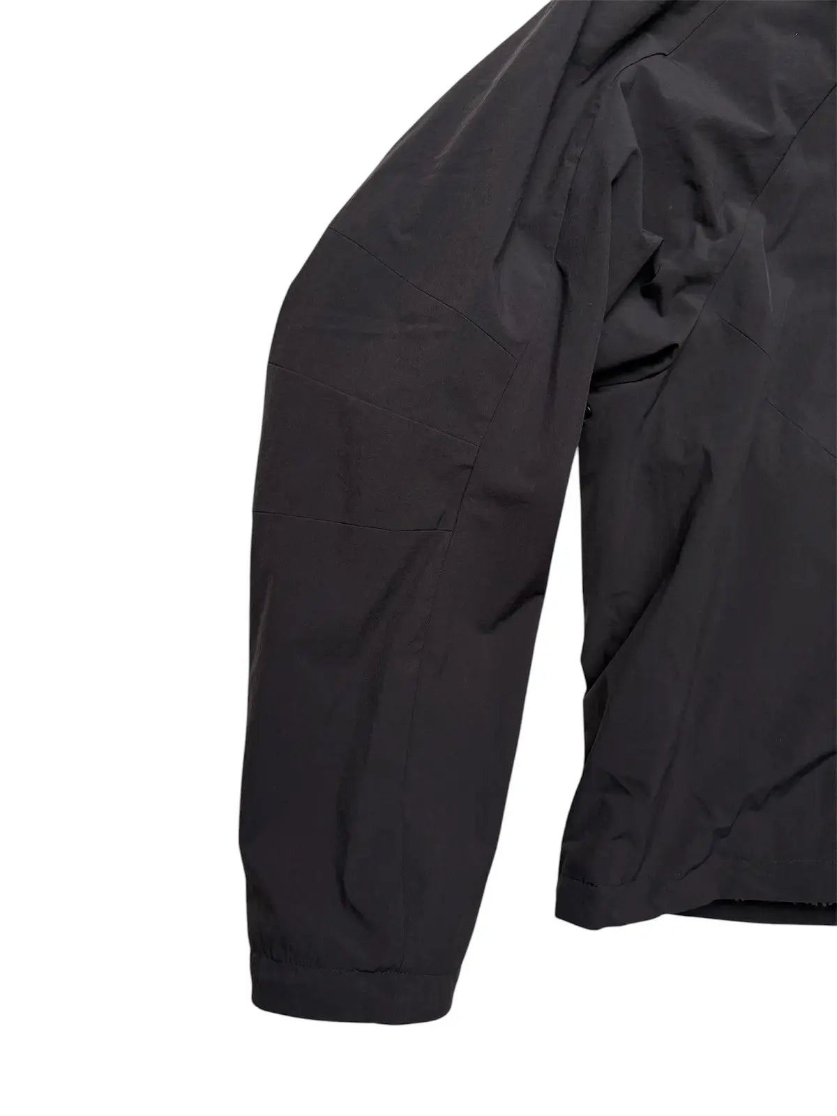 ROA Hiking Black Hooded PrimaLoft Anorak Nylon Jacket