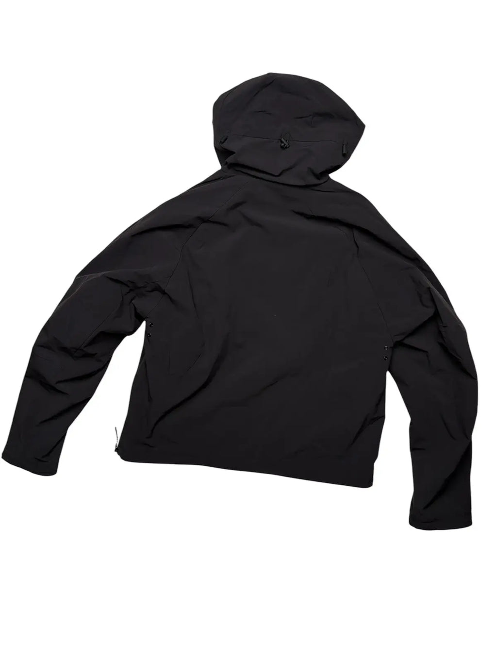 ROA Hiking Black Hooded PrimaLoft Anorak Nylon Jacket