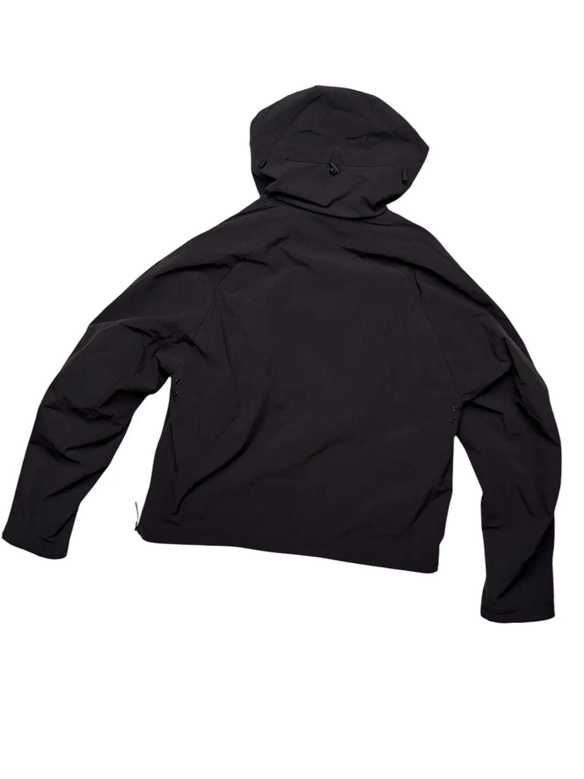 ROA Hiking Black Hooded PrimaLoft Anorak Nylon Jacket