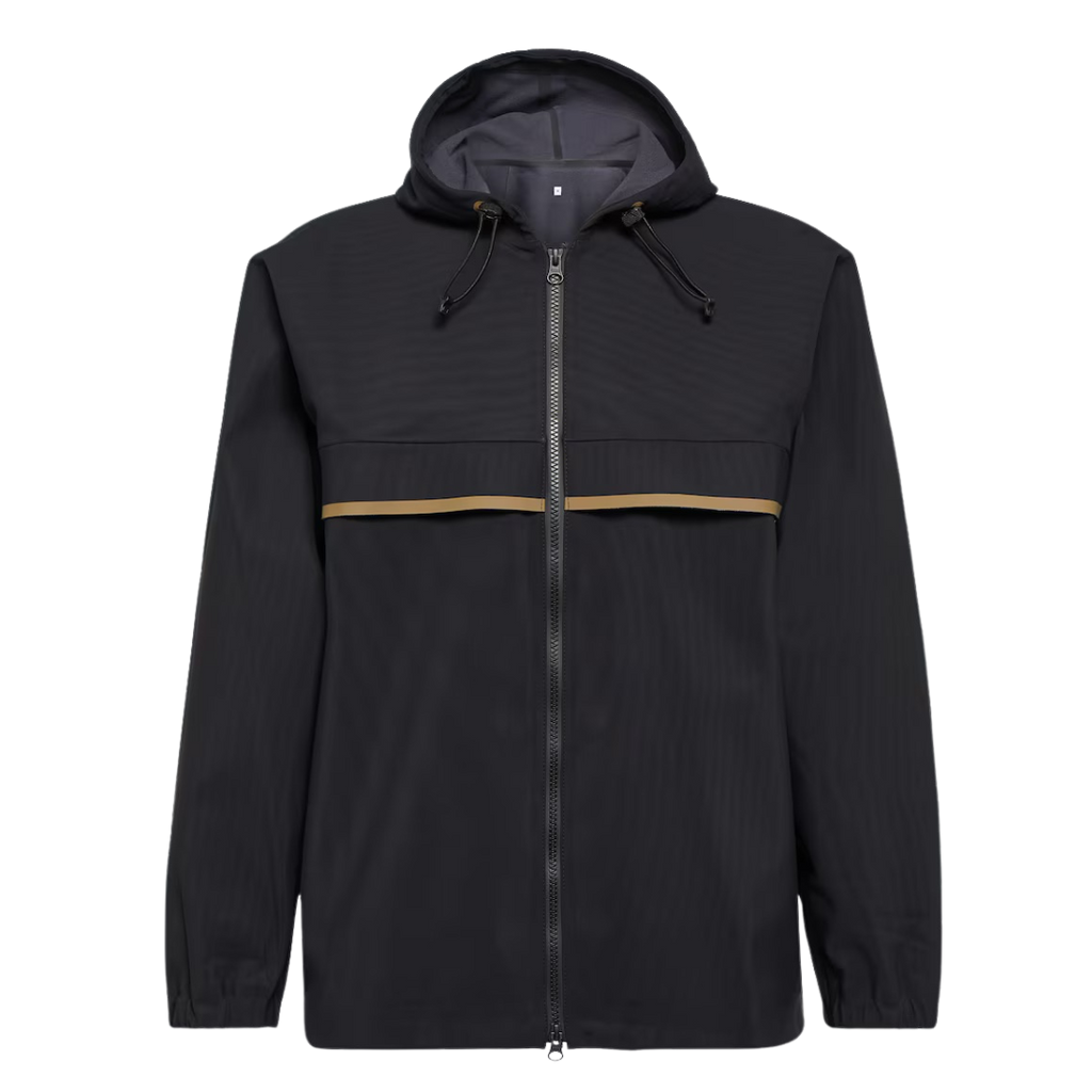 GR10K Black Hooded Fleece Jacket