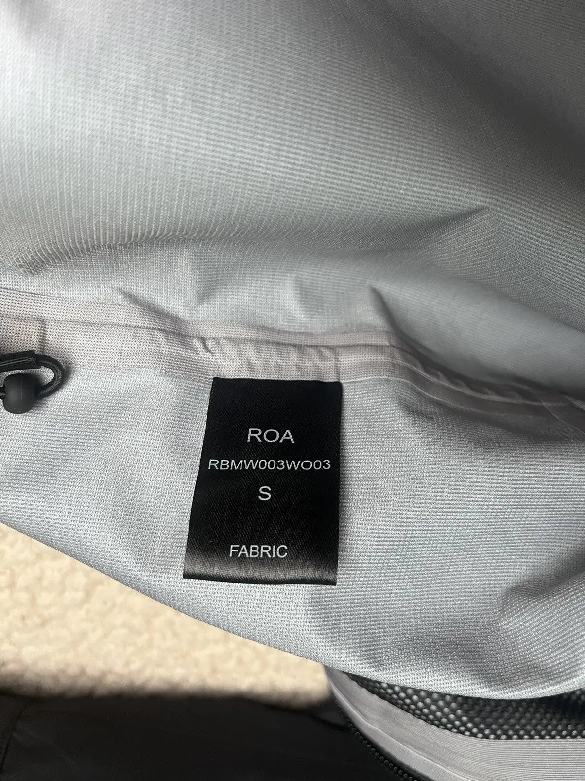 ROA Hardshell Waterproof Nylon Boxy Jacket