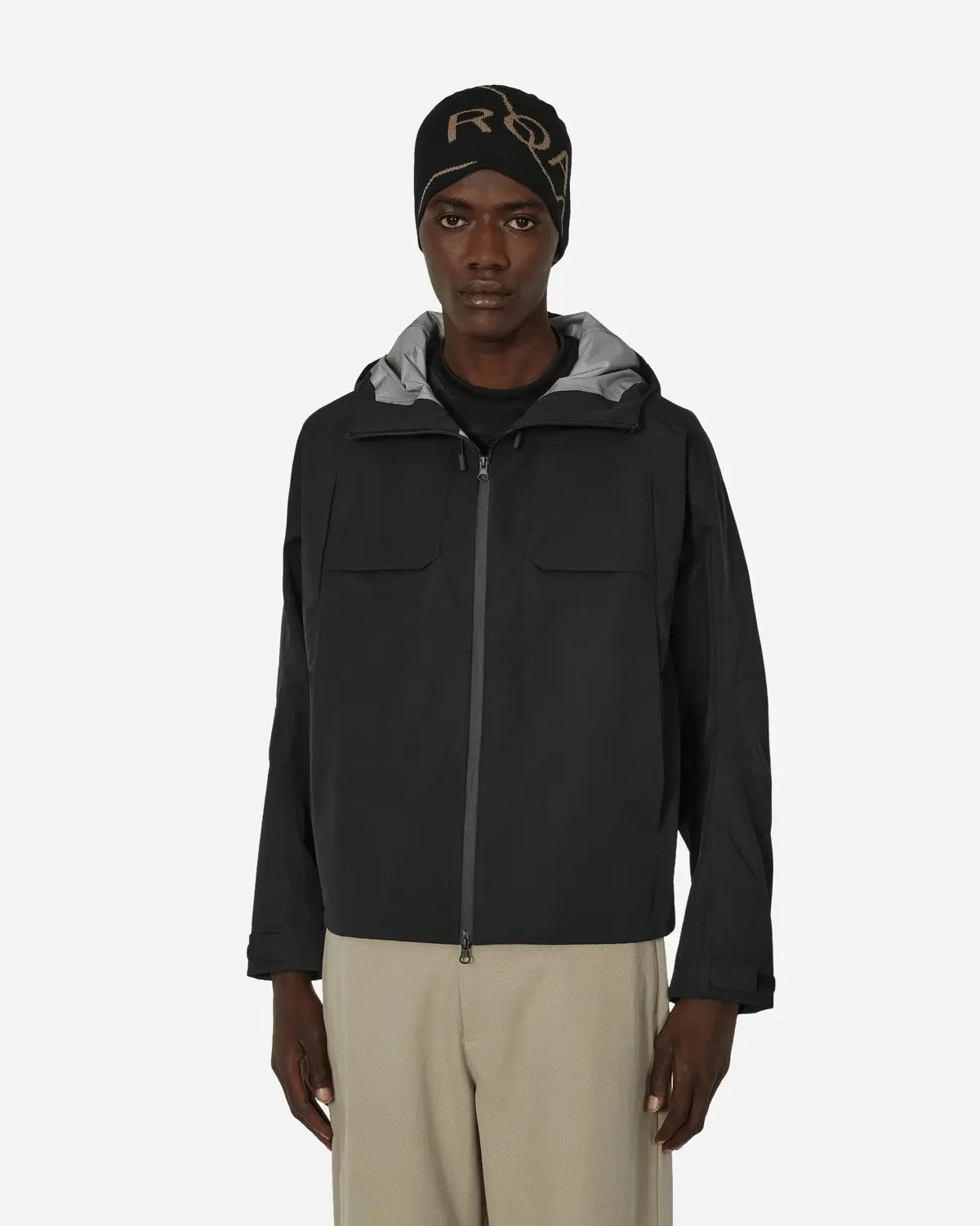 ROA Hardshell Waterproof Nylon Boxy Jacket
