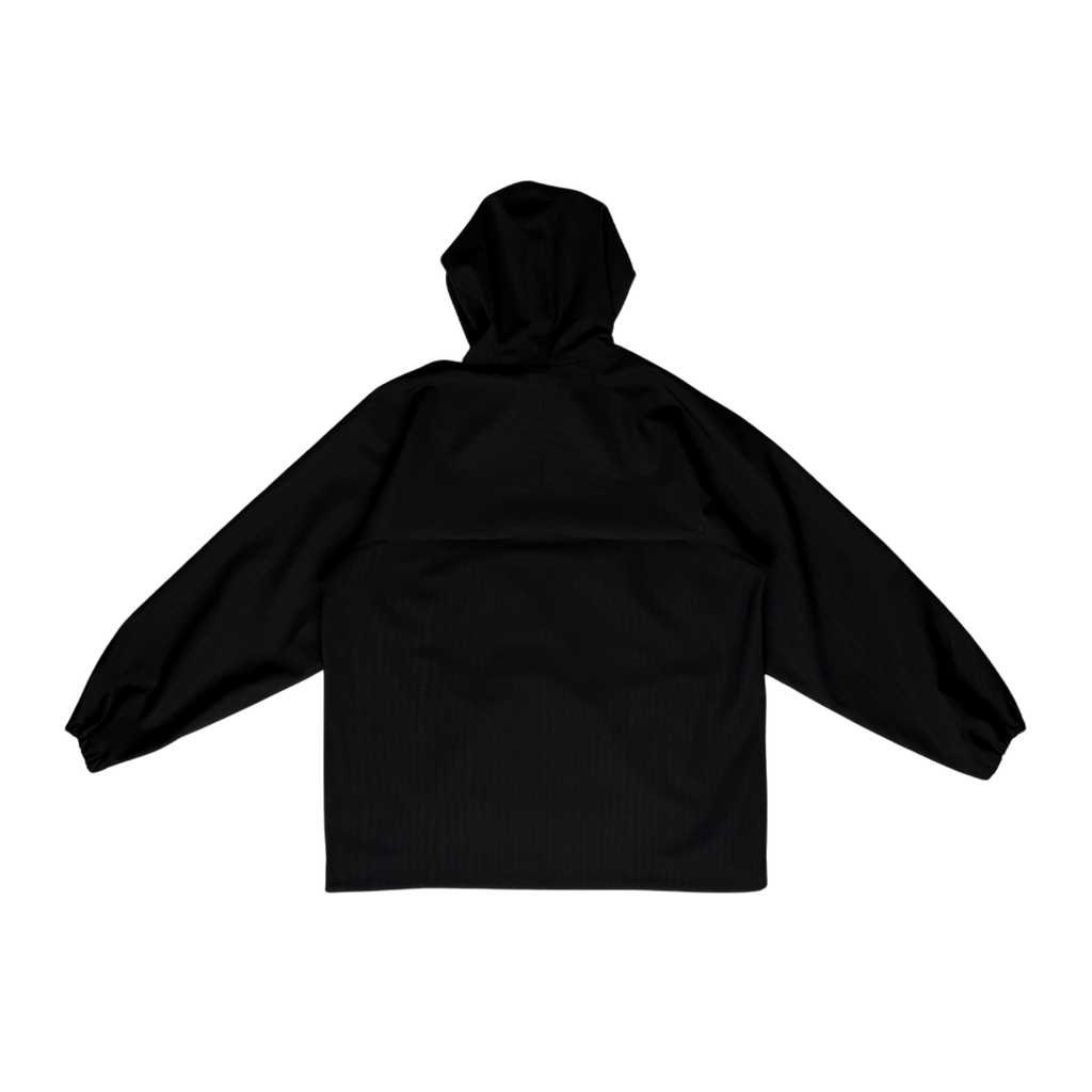 GR10K Black Hooded Fleece Jacket