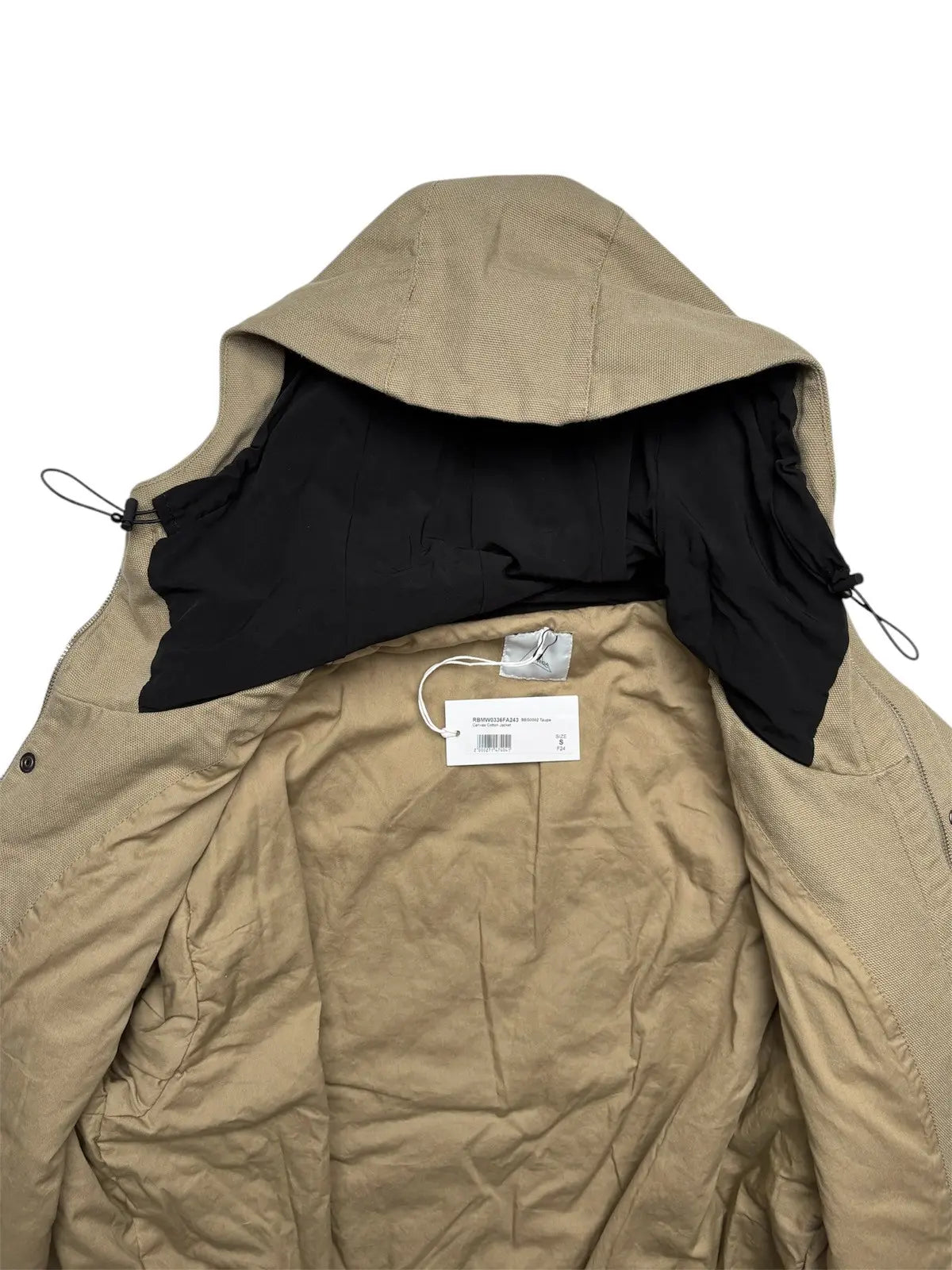 ROA Taupe Canvas Cotton Workwear Jacket