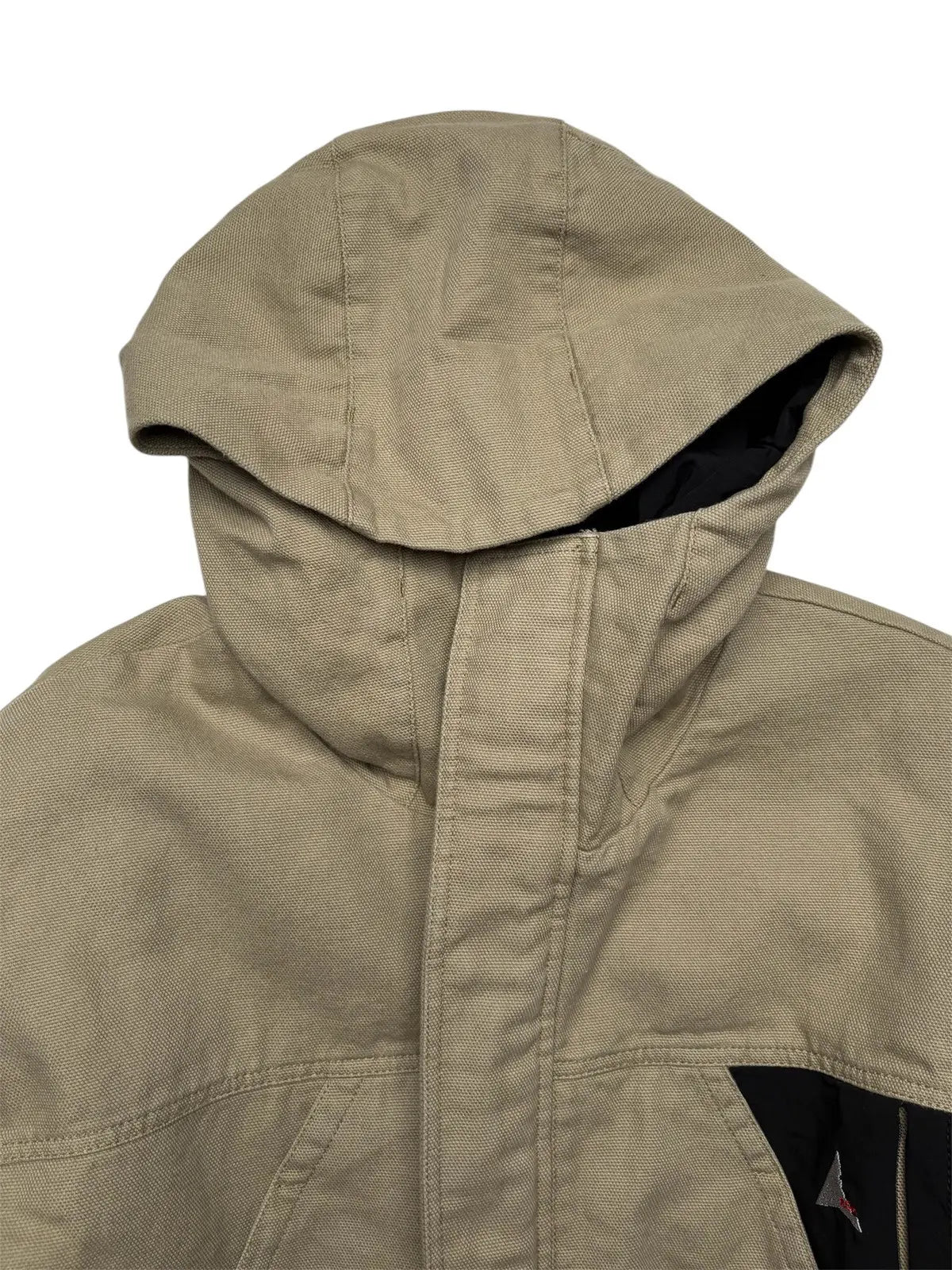 ROA Taupe Canvas Cotton Workwear Jacket