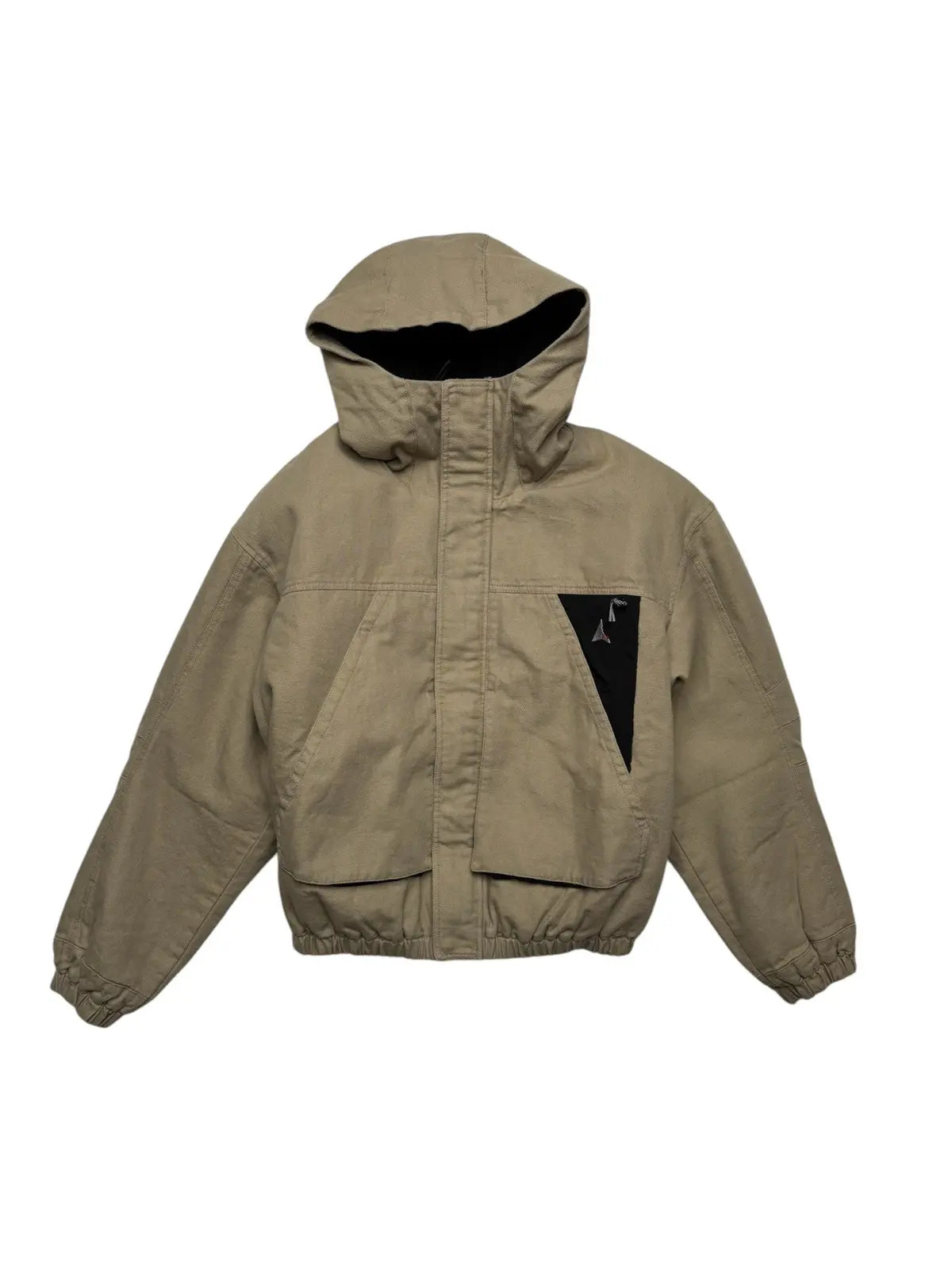 ROA Taupe Canvas Cotton Workwear Jacket