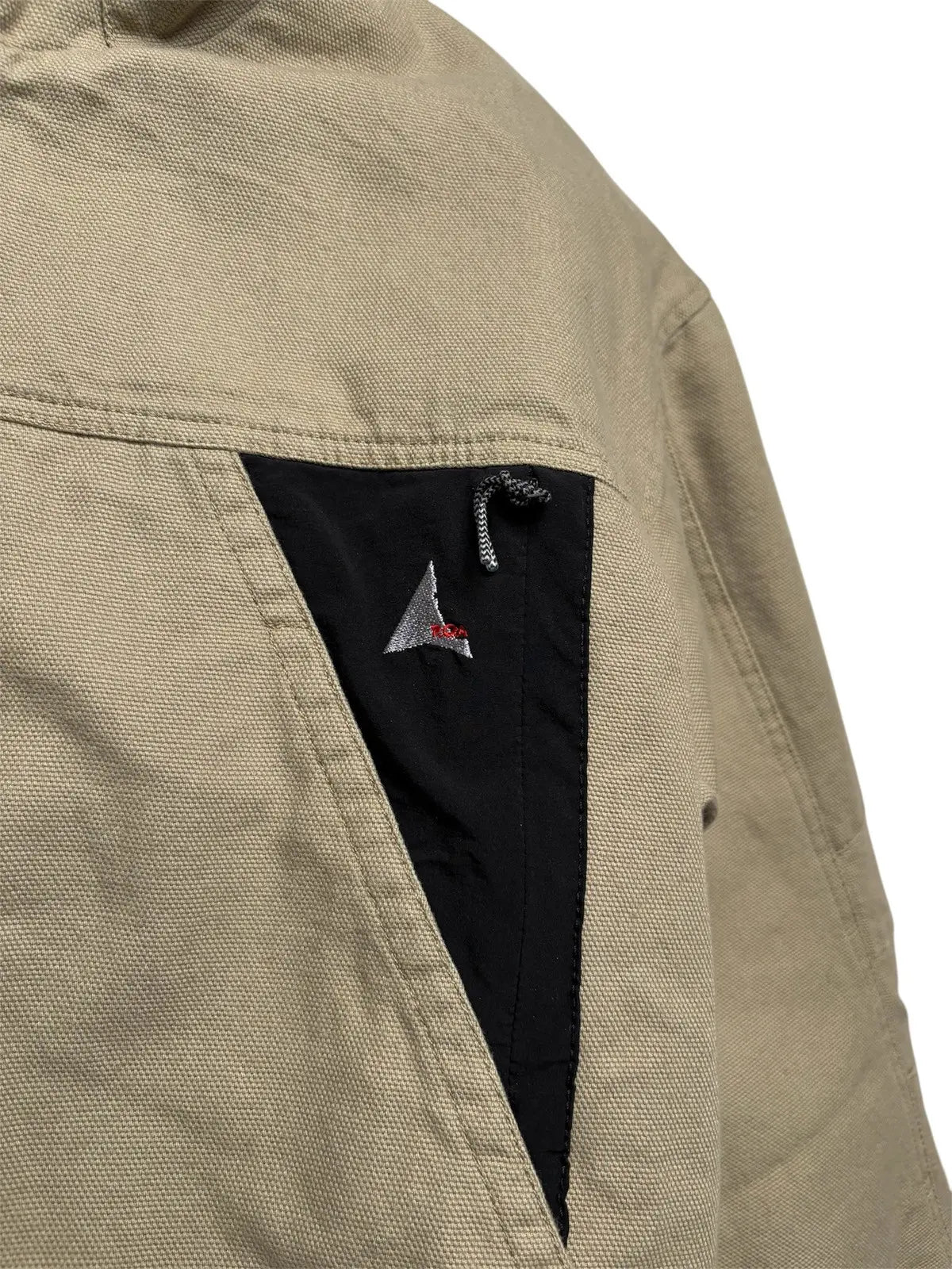 ROA Taupe Canvas Cotton Workwear Jacket