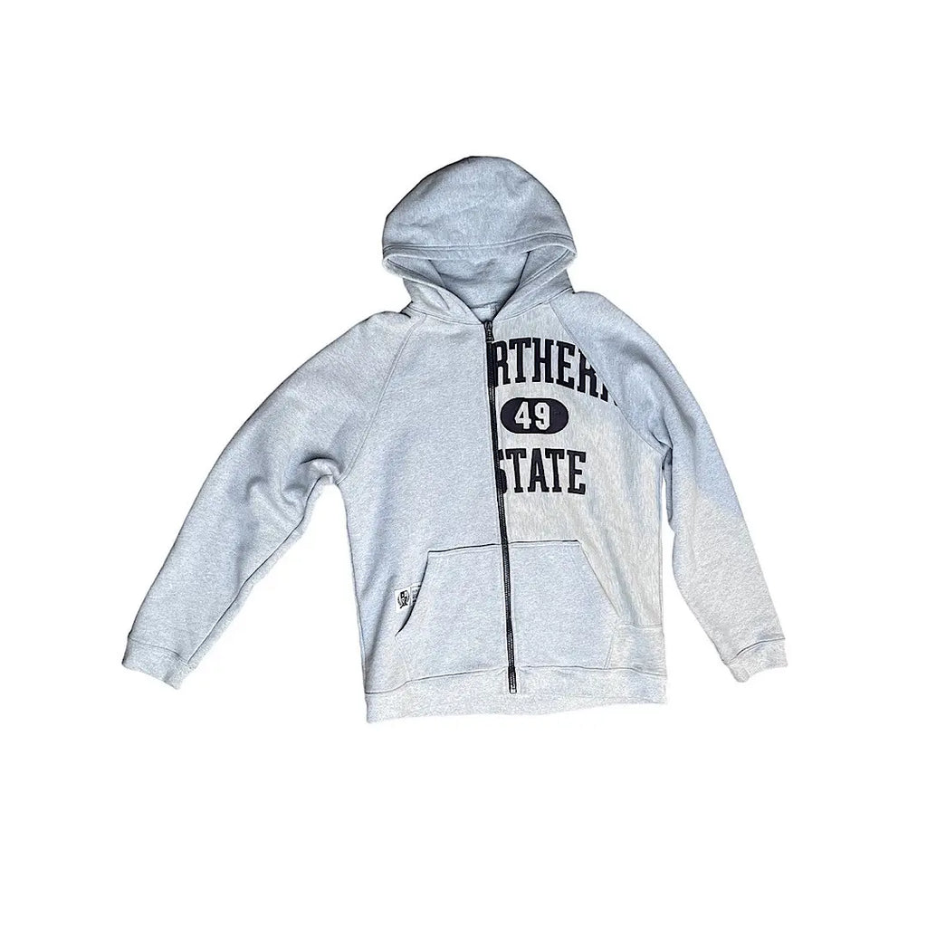 Reese Cooper Reconstructed Vintage Champion Zip-up Hooded Sweatshirt
