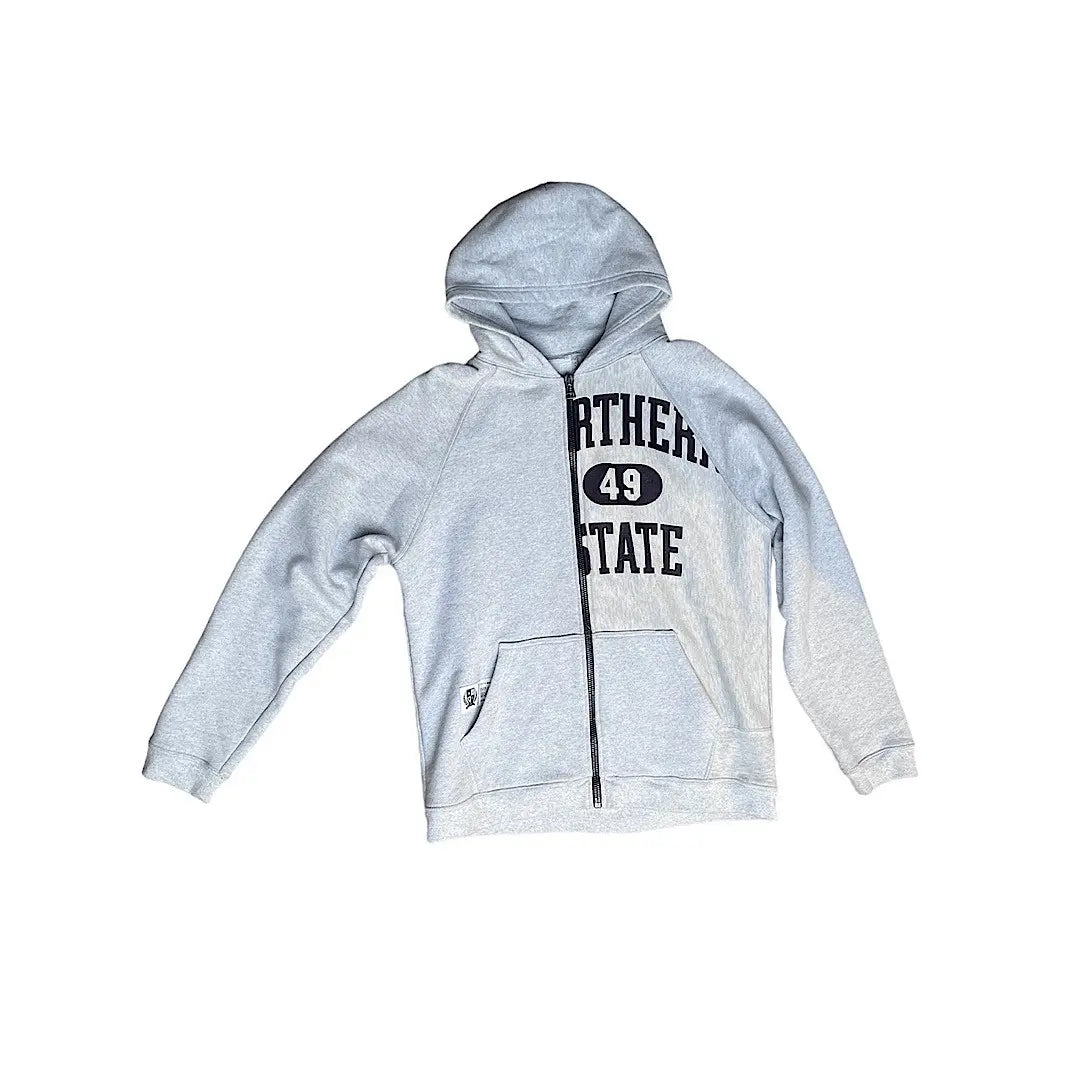 Reese Cooper Reconstructed Vintage Champion Zip-up Hooded Sweatshirt