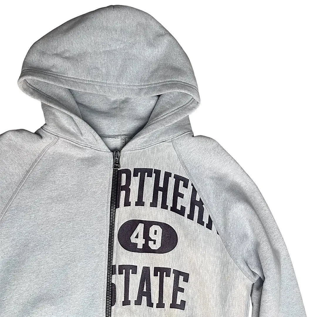 Reese Cooper Reconstructed Vintage Champion Zip-up Hooded Sweatshirt