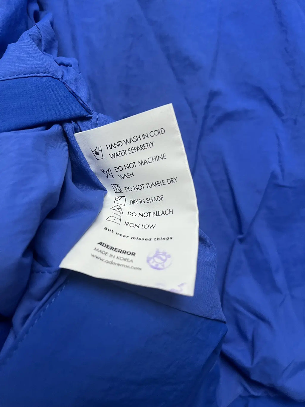 Ader Error Grampur Nylon Ski Jacket