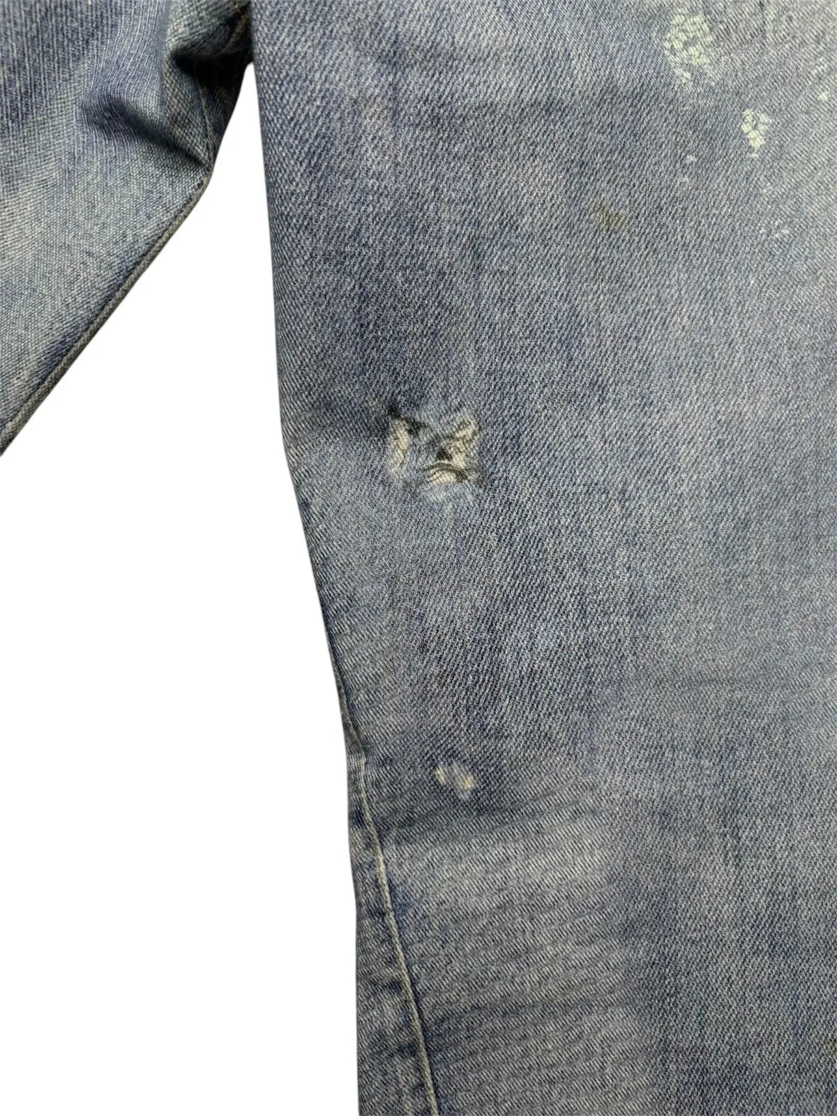 Our Legacy Third Cut Digital Denim Print trompe l'oeil Jeans