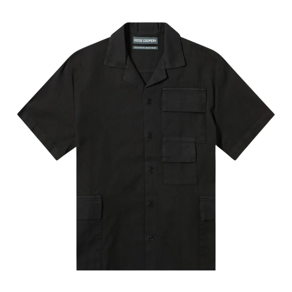 Reese Cooper Short Sleeve Cotton Cargo Shirt