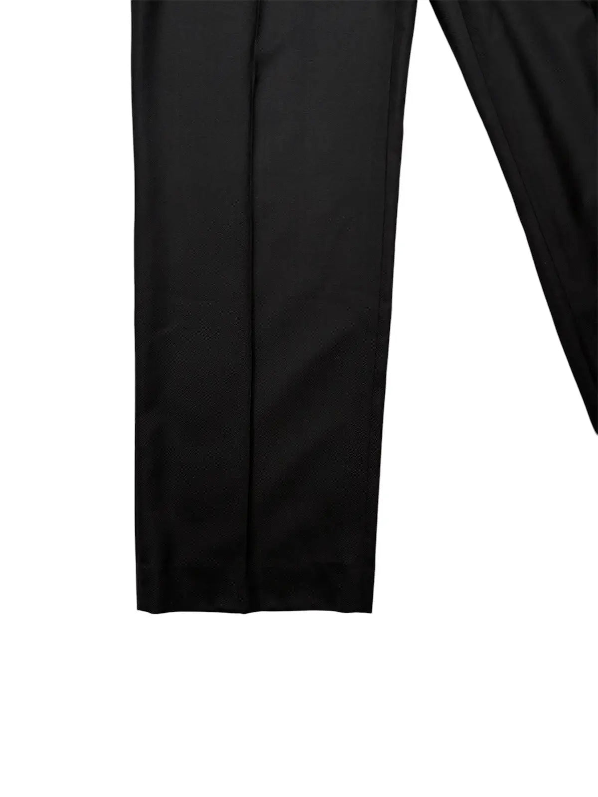 Our Legacy Borrowed Chino in Black Panama Wool