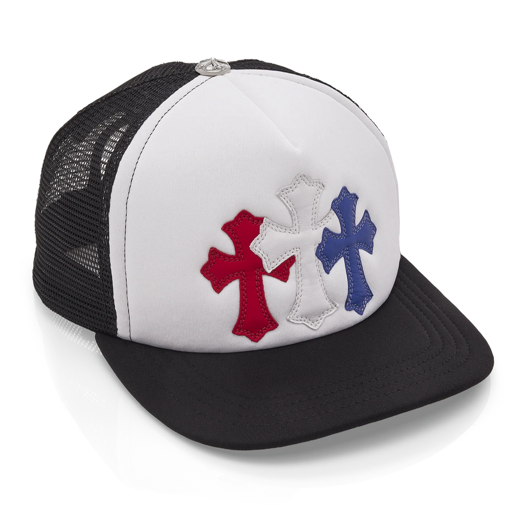 Cemetery Triple Cross Trucker Hat