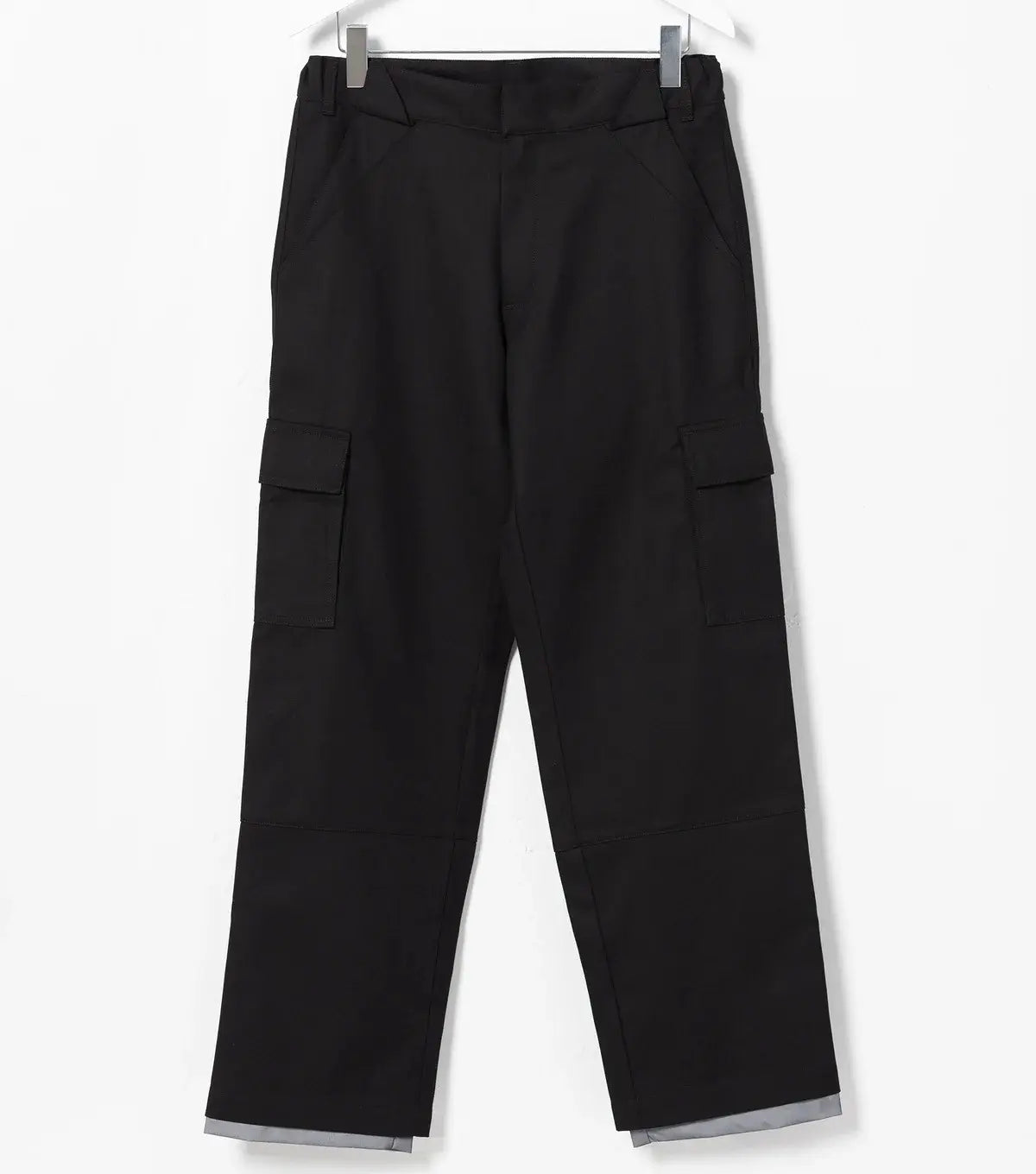 GR10K Klopman Shank Structured Black Cargo Pants