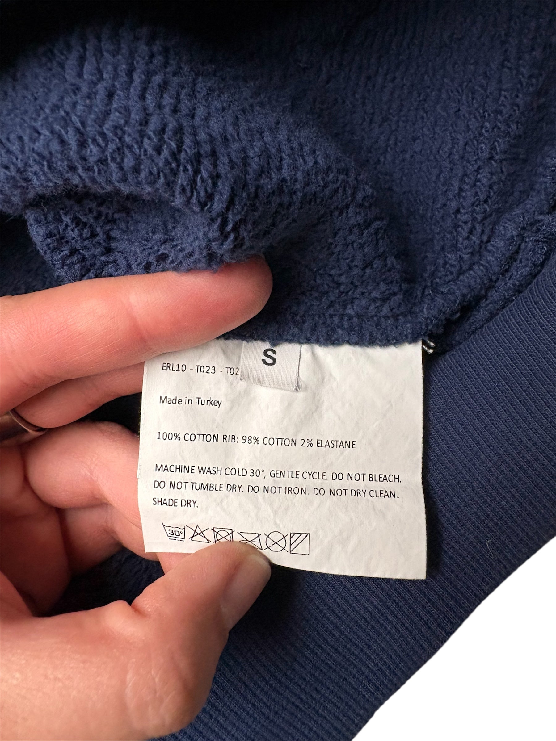 ERL Unisex Venice Football Hoodie Knit