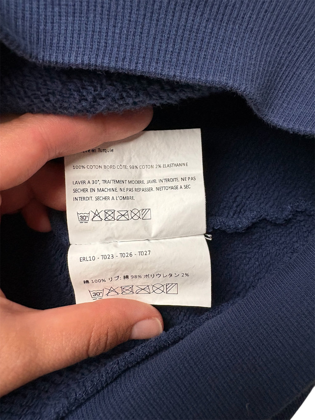 ERL Unisex Venice Football Hoodie Knit