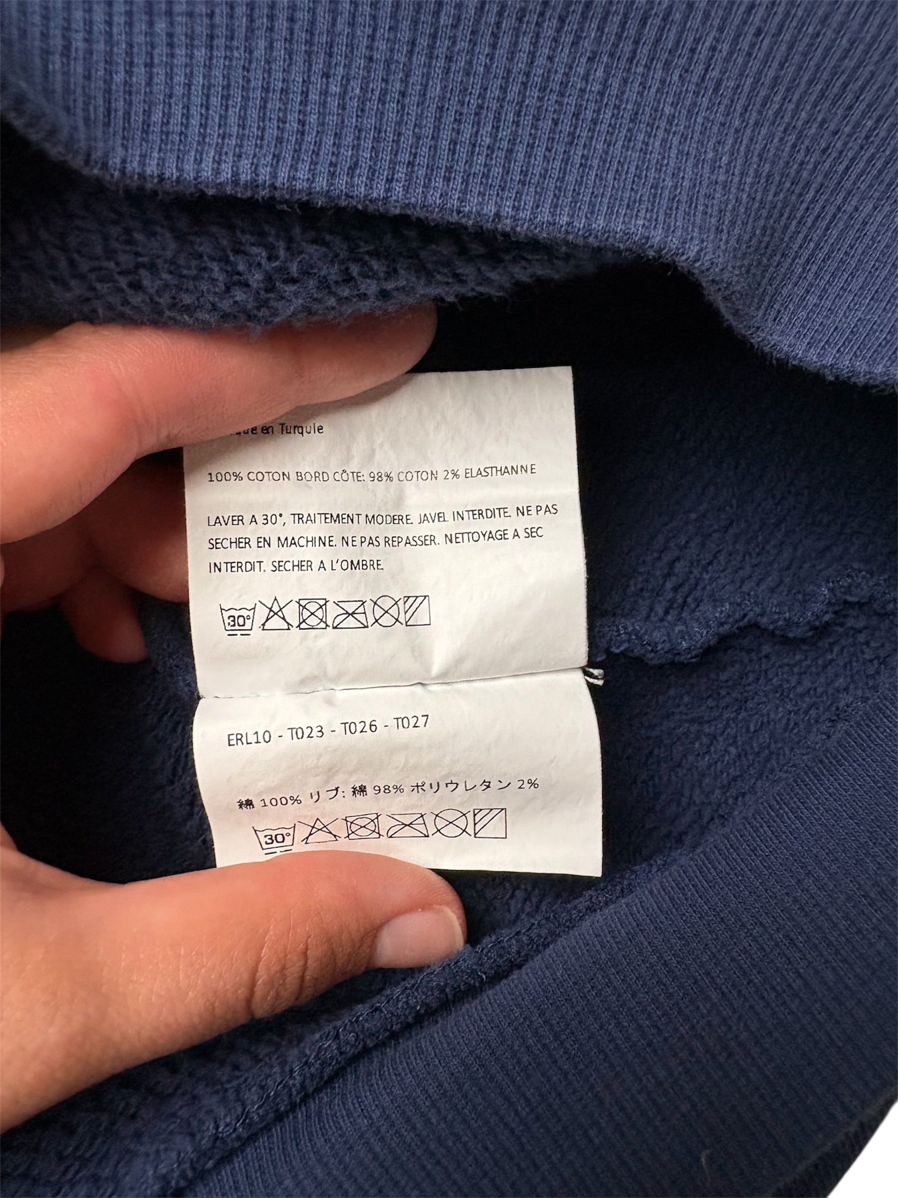 ERL Unisex Venice Football Hoodie Knit