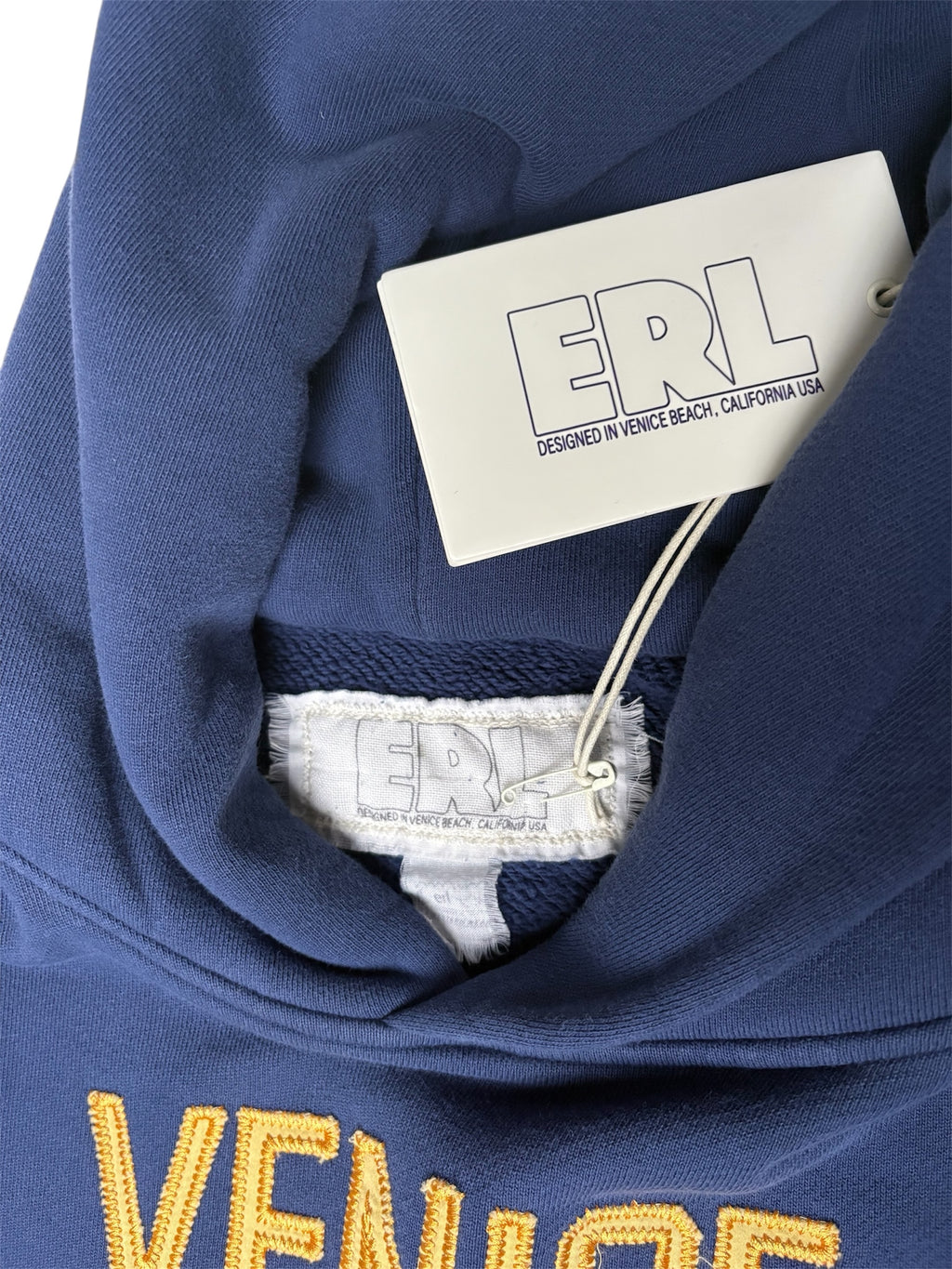 ERL Unisex Venice Football Hoodie Knit