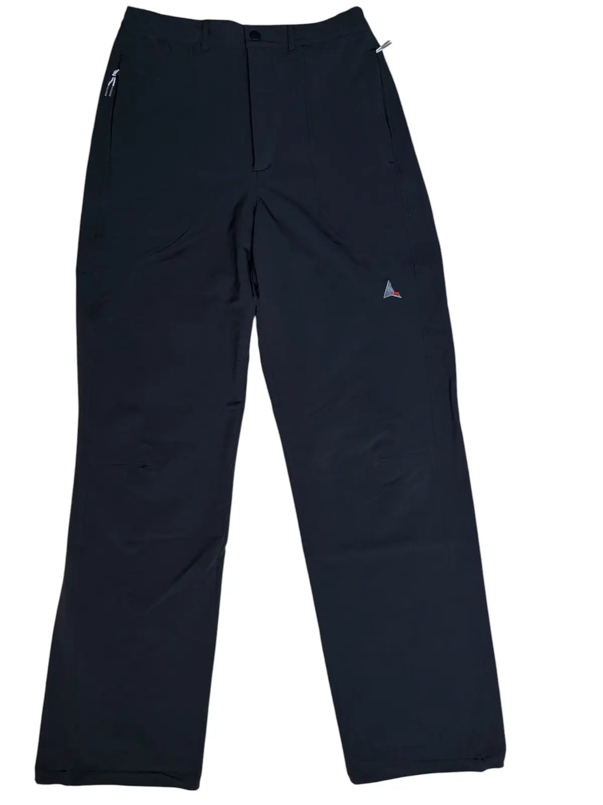 ROA Hiking Black Technical Soft-Shell Nylon Stretch Pants
