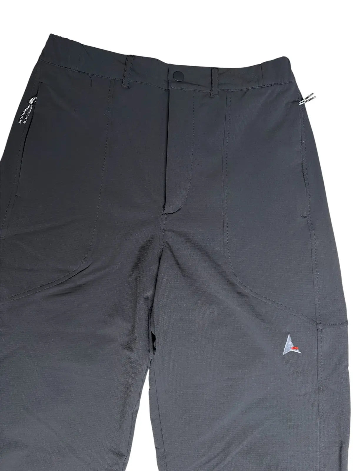 ROA Hiking Black Technical Soft-Shell Nylon Stretch Pants